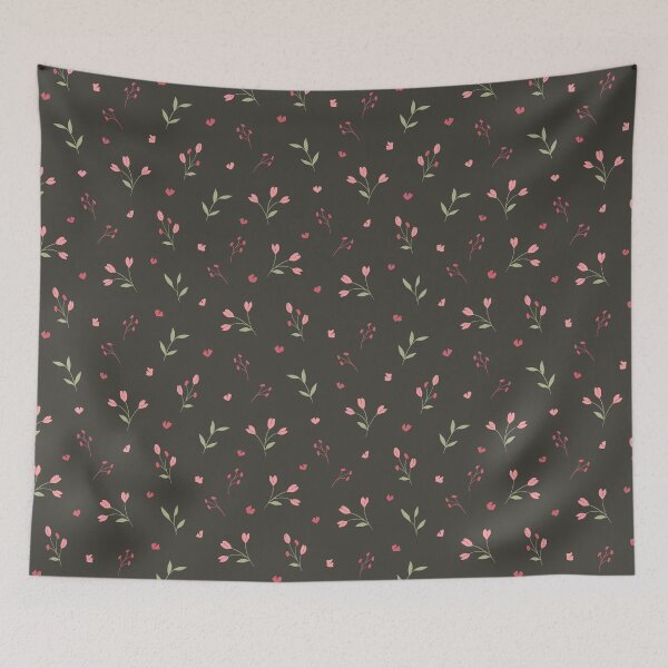 Item preview, Diseño floral rosa designed and sold by flowerheadria.