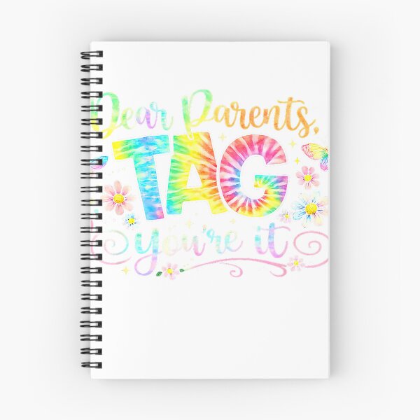Item preview, Dear Parents Tag You're It Teachers Tie Dye Last Day School T-Shirt designed and sold by KTY-NUSS.