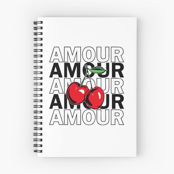 Item preview, Amour Cherry Aesthetic T-Shirt Design | Cute Romantic Fruit Graphic | Minimal Valentine Style designed and sold by Pinpondesigns.