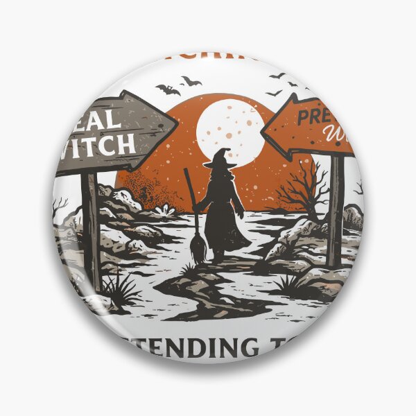Item preview, Witching Hour: Real Witch or Pretend Witch designed and sold by Matinez Pink.
