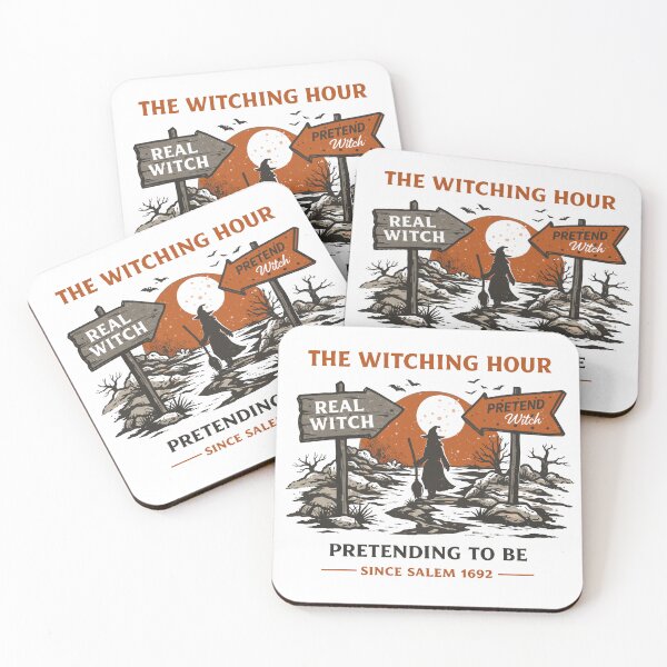 Item preview, Witching Hour: Real Witch or Pretend Witch designed and sold by Matinez Pink.