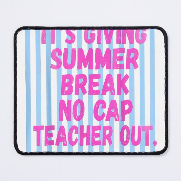 Item preview, End of The Year School Out Summer Break No Cap Teacher Out T-Shirt designed and sold by KTY-NUSS.