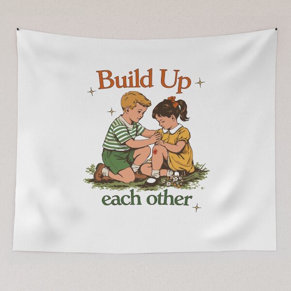Item preview, Build Up Each Other T-Shirt designed and sold by Matinez Pink.