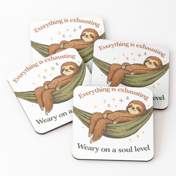 Item preview, Sloth Relaxing T-Shirt designed and sold by Matinez Pink.
