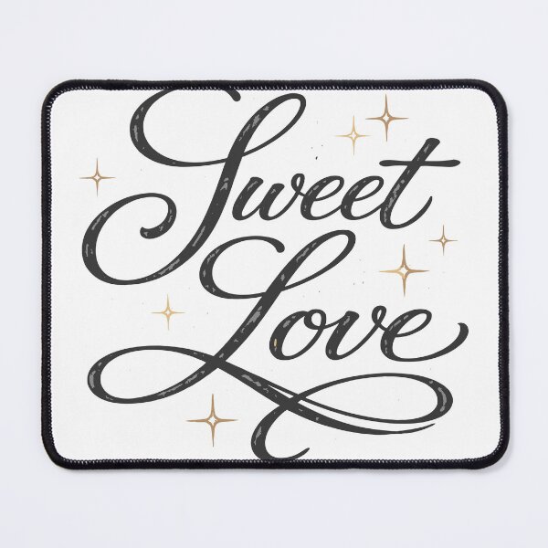 Artikelvorschau, Sweet Love Script T-Shirt entworfen und verkauft von Matinez Pink.