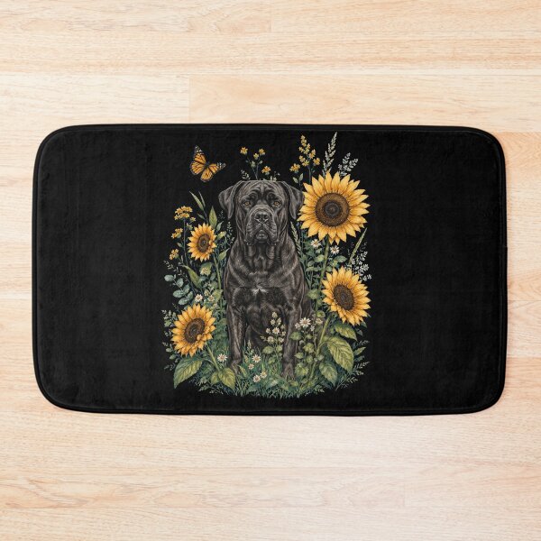 Artikelvorschau, Cane Corso mit Sonnenblume Cottagecore-Kunst Hundebesitzer entworfen und verkauft von TerryConnells.