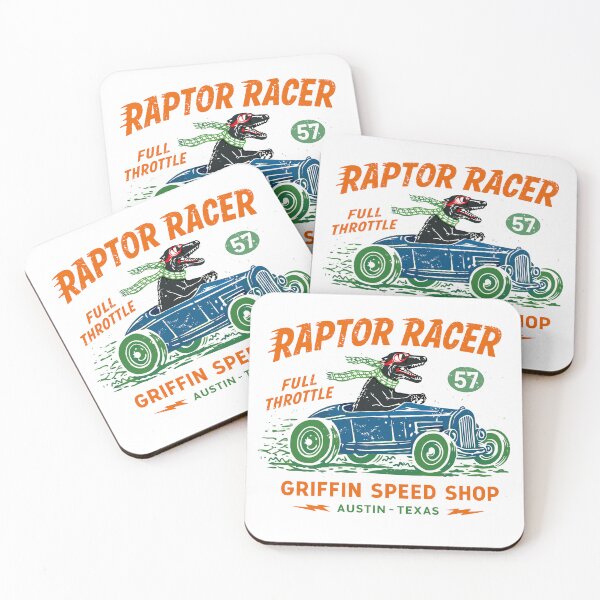 Item preview, Raptor Racer Car T-Shirt designed and sold by Matinez Pink.