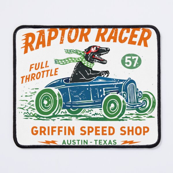 Item preview, Raptor Racer Car T-Shirt designed and sold by Matinez Pink.