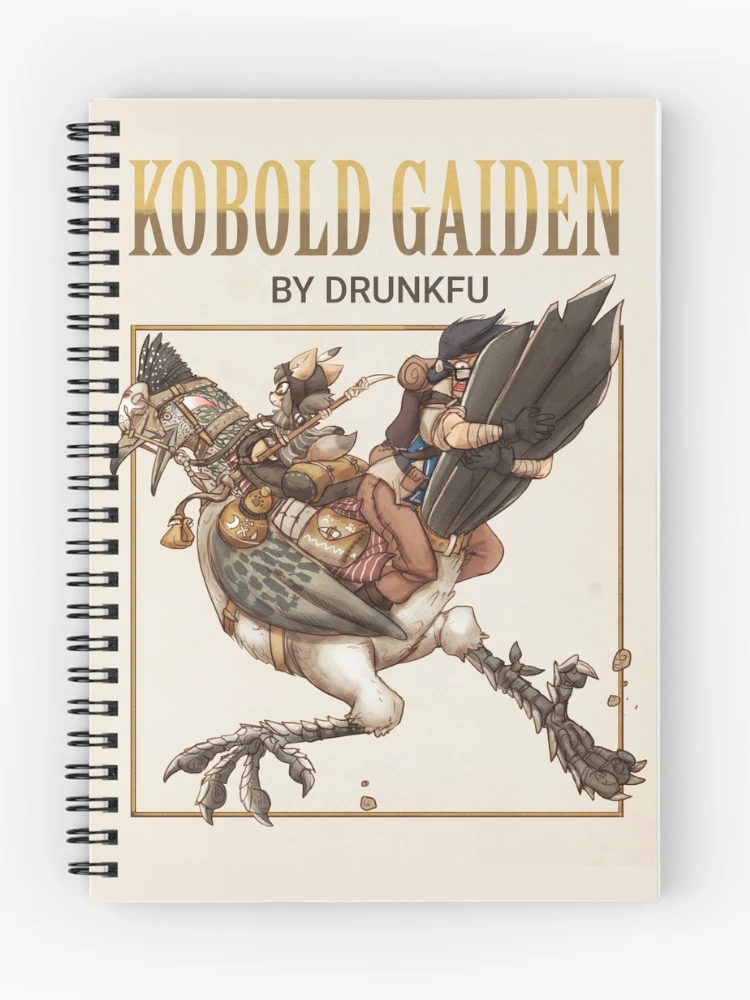 Thumbnail 1 of 3, Journal, Kobold Riding a Roc designed and sold by Drunkfu.