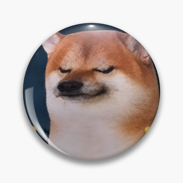 Item preview, Calm Down Doge Meme Sticker designed and sold by MoodSideO.