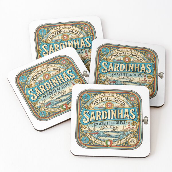 Item preview, Vintage Portuguese Sardinhas Tin Fishcore Art designed and sold by ryanguas.