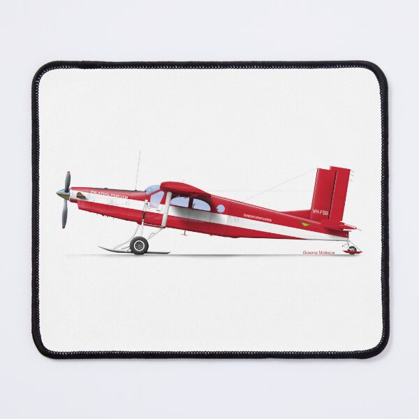 Item preview, PILATUS PC-6 PORTER VH-FSB FORRESTER designed and sold by Grubby Fingers Aircraft Illustration.