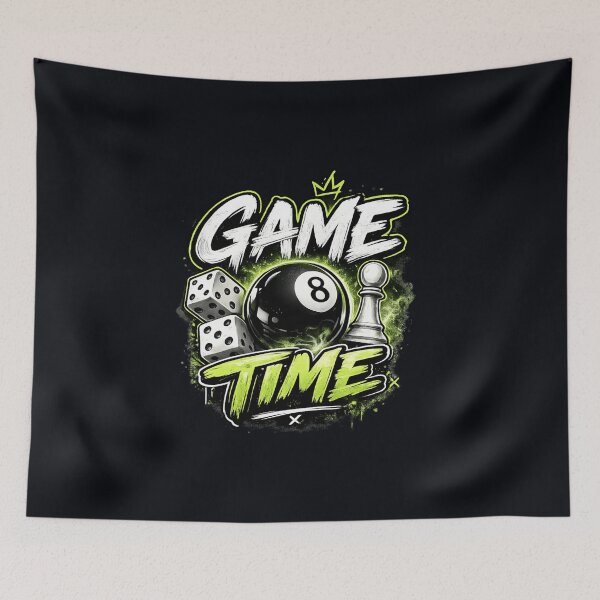 Item preview, Game Time – Neon Gaming Streetwear Design designed and sold by Aimetoi.