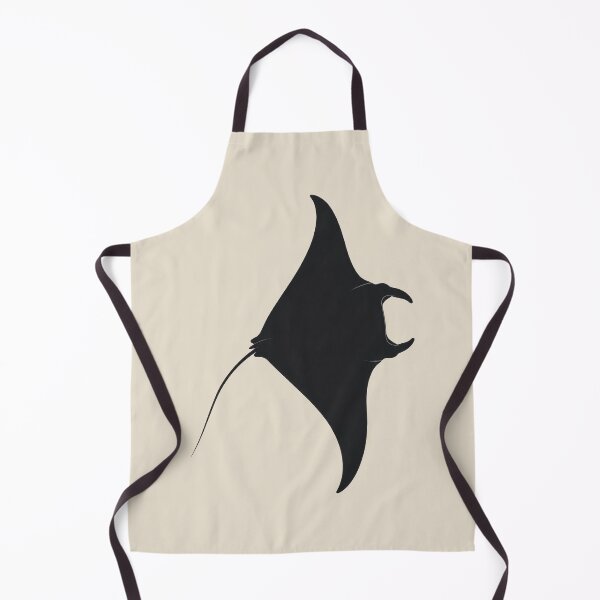 Item preview, Minimalist Dark Manta Ray Silhouette designed and sold by Ombrya.