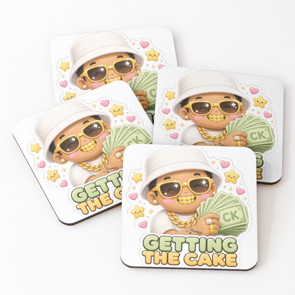 Item preview, Getting The Cake | Kawaii Chibi Hustler designed and sold by Dulxoz.