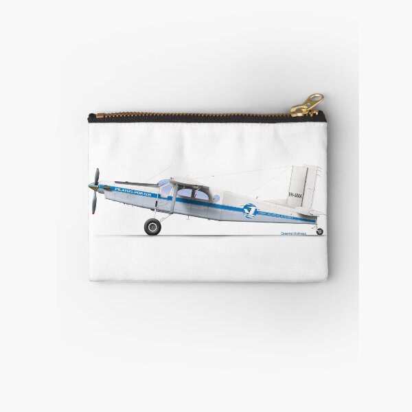 Item preview, PILATUS PC-6 PORTER VH-SMA SNOWY designed and sold by Grubby Fingers Aircraft Illustration.