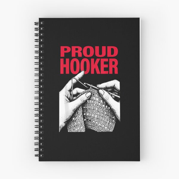 Item preview, Proud Hooker Funny Knitting Lover Saying Quote Men Women designed and sold by SipanjiGFArt.