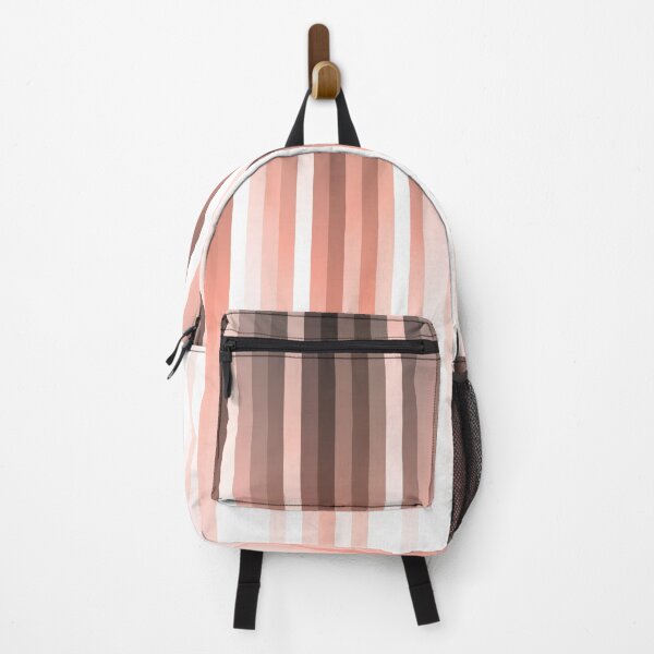 Item preview, Aurora Coral Pink - Pastel Vertical Sun Rays designed and sold by K Design Store.