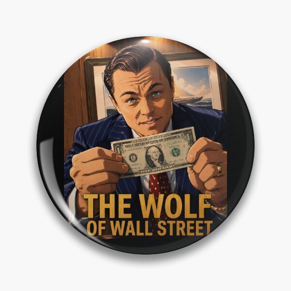 Item preview, THE WOLF OF WALL STREET DOLLAR designed and sold by RickyFilmz.