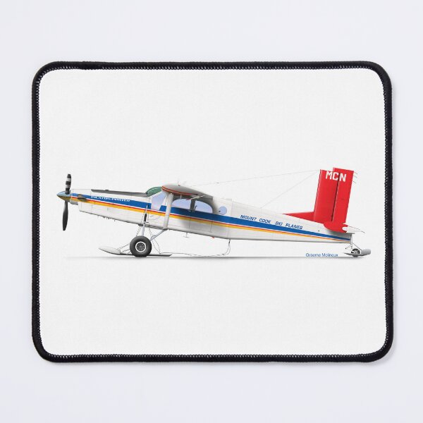 Item preview, PILATUS PC-6 PORTER ZK-MCN MT COOK AIRLINES designed and sold by Grubby Fingers Aircraft Illustration.