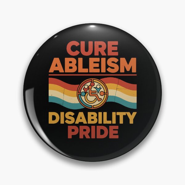 Item preview, Disability Awareness Cure Ableism Disability Pride designed and sold by LuminOrb.