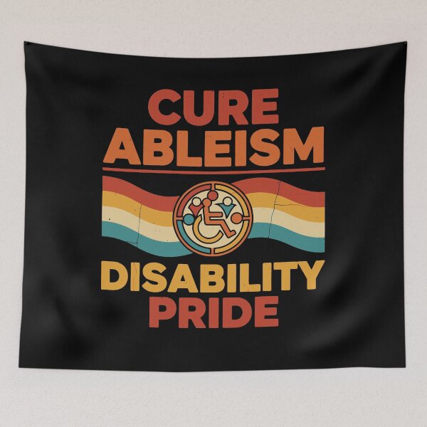 Item preview, Disability Awareness Cure Ableism Disability Pride designed and sold by LuminOrb.