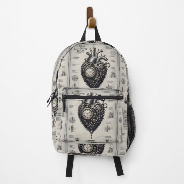 Item preview, The Clockwork Heart | Steampunk Victorian Blueprint Art & Technical Mechanical Drawing designed and sold by Studio77-Gothic.