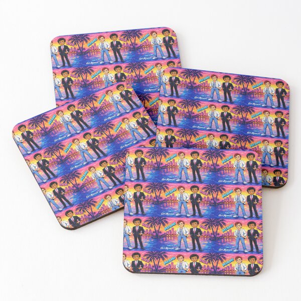 Item preview, Miami Vice Don Johnson and Philip Michael Thomas designed and sold by The Art Queen Of Michigan .