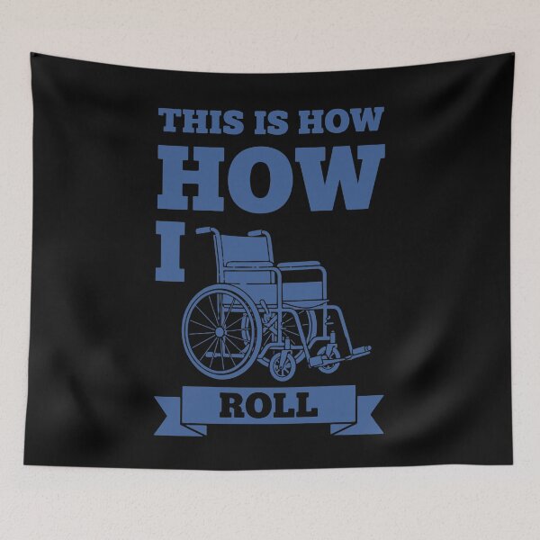 Item preview, Disability Awareness This Is How I Roll Pride designed and sold by LuminOrb.