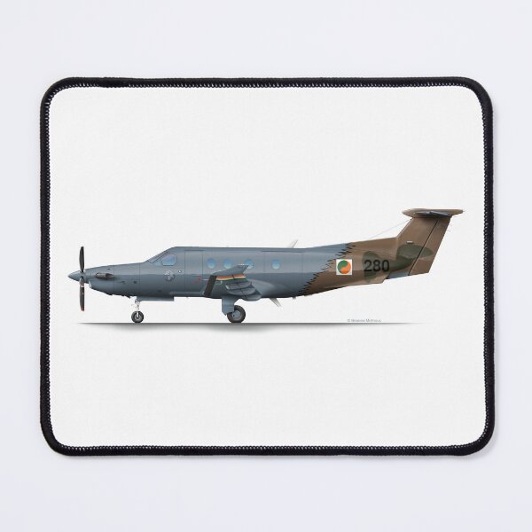 Item preview, PILATUS PC-12 280 IAC 2022 designed and sold by Grubby Fingers Aircraft Illustration.