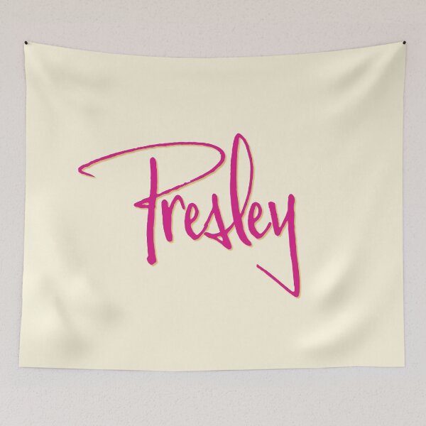 Item preview, PRESLEY personalized type design designed and sold by CharlottePlaceArt.