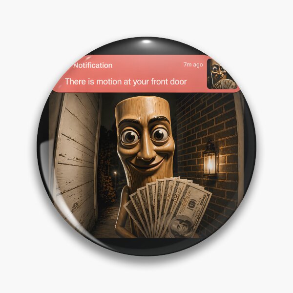 Item preview, There Is Motion At Your Front Door Tung Tung Tung Sahur Meme designed and sold by SipanjiGFArt.