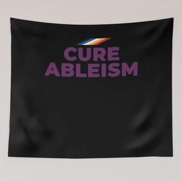 Item preview, Disability Awareness Cure Ableism Disability Pride designed and sold by LuminOrb.