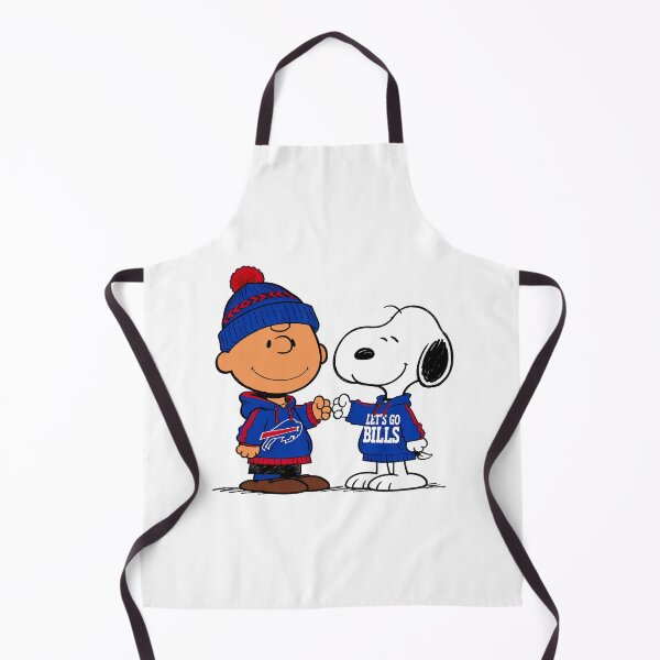 Item preview, Charlie Brown And Snoopy Buffalo Bills Football designed and sold by Peggy D Schafer.