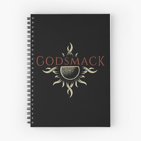 Artikelvorschau, Godsmack-Logo Sonne auf Schwarz entworfen und verkauft von SipanjiGFArt.