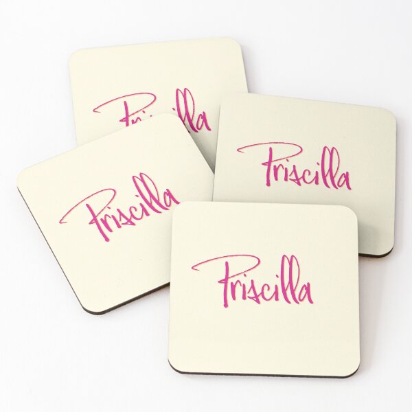 Item preview, PRISCILLA personalized type design designed and sold by CharlottePlaceArt.