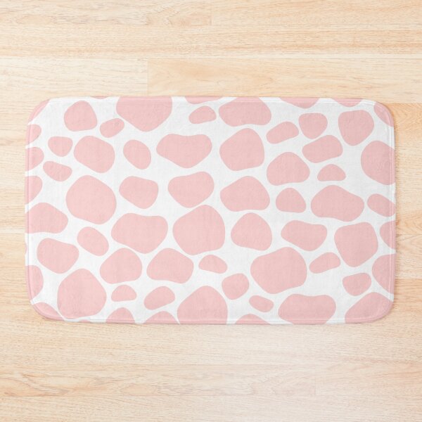 Item preview, Cow Spots Flamingo Pink - Soft Pastel Animal Pattern designed and sold by K Design Store.