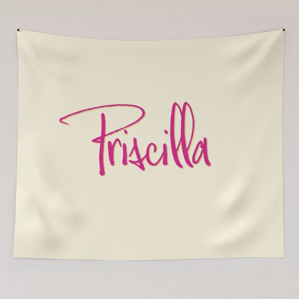 Item preview, PRISCILLA personalized type design designed and sold by CharlottePlaceArt.