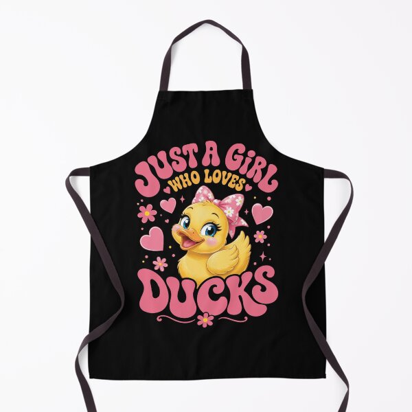 Item preview, Just A Girl Who Loves Ducks, Cute Girl Duck designed and sold by GPODdesign.