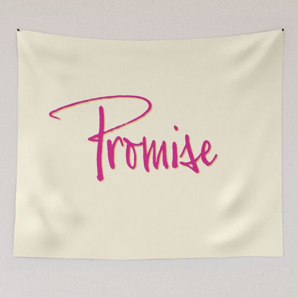Item preview, PROMISE personalized type design designed and sold by CharlottePlaceArt.