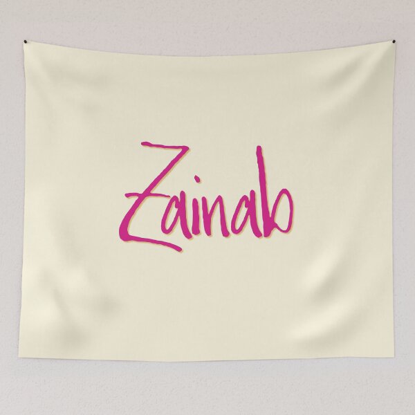 Item preview, ZAINAB personalized type design designed and sold by CharlottePlaceArt.