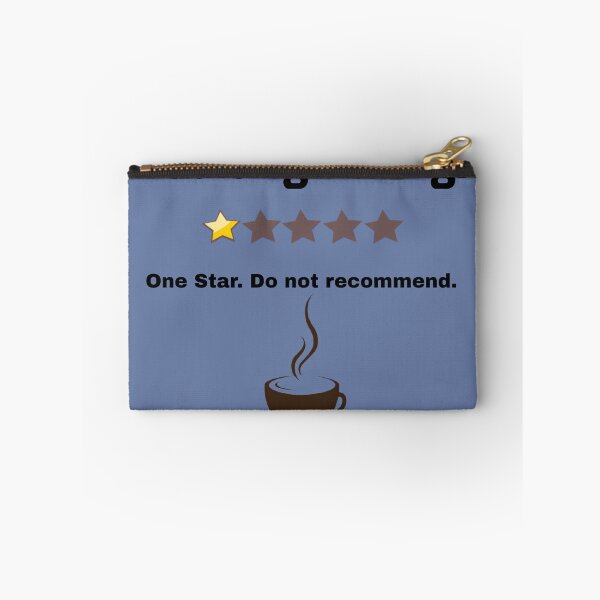 Item preview, Funny Adulting Rating One Star Coffee Lover Quote designed and sold by FMSeamlessArt.