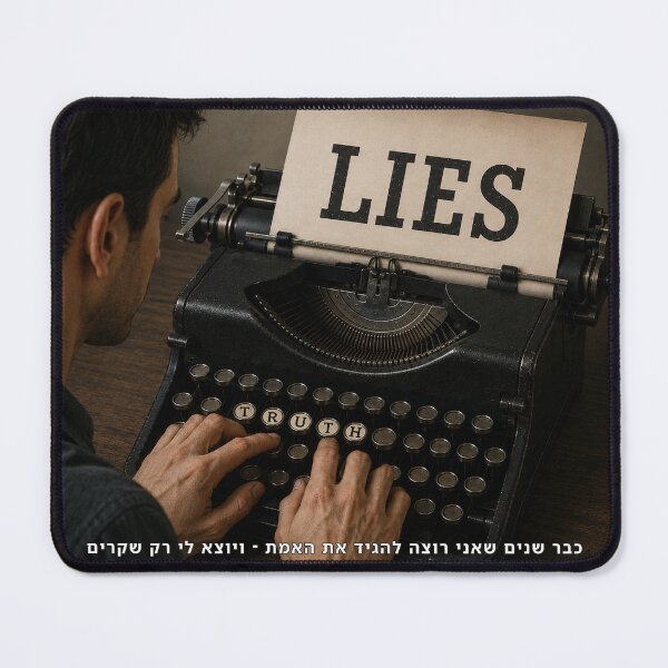 Item preview, For Years I Wanted to Tell the Truth – But Only Lies Come Out - image designed and sold by ariksworld.