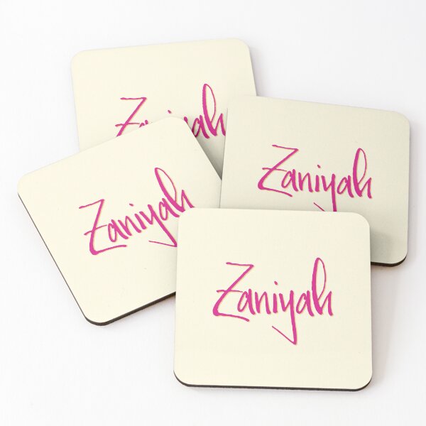 Item preview, ZANIYAH personalized type design designed and sold by CharlottePlaceArt.