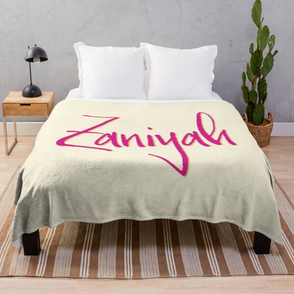 Item preview, ZANIYAH personalized type design designed and sold by CharlottePlaceArt.