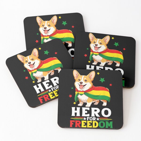 Item preview, Funny Corgi Freedom With Patriotic Juneteenth Celebration Vibes designed and sold by zamiokaline.