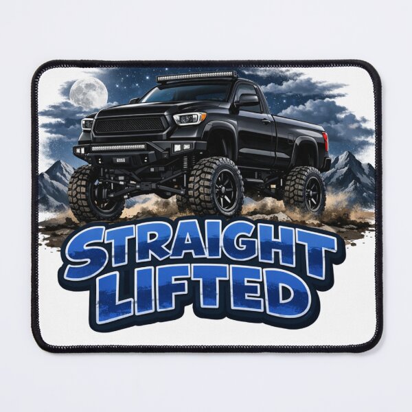 Item preview, Straight Lifted Truck designed and sold by Resilient Roots Customs Oakland.