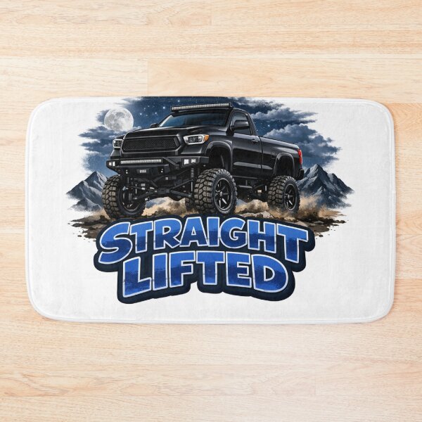 Item preview, Straight Lifted Truck designed and sold by Resilient Roots Customs Oakland.