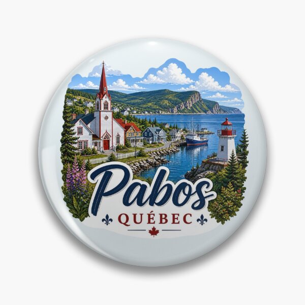 Item preview, Pabos, Québec, Canada - Coastal Village designed and sold by Myra365Art.