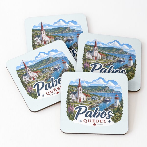 Item preview, Pabos, Québec, Canada - Coastal Village designed and sold by Myra365Art.